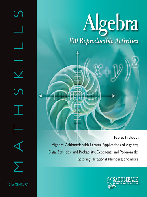 Title details for Mathskills Algebra by Michael Buckley - Available